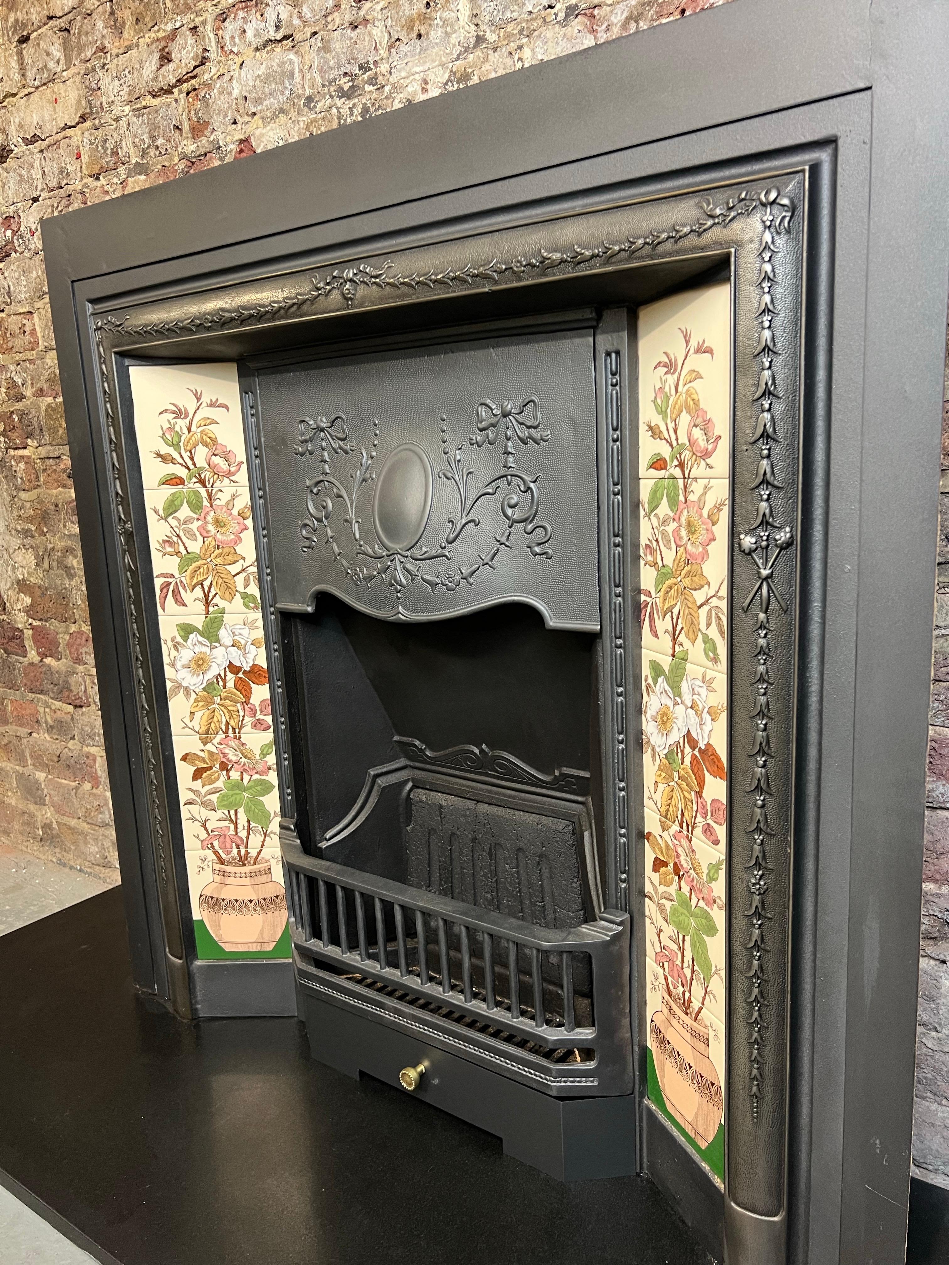 Chimenea de hierro fundido del siglo XIX en venta 6