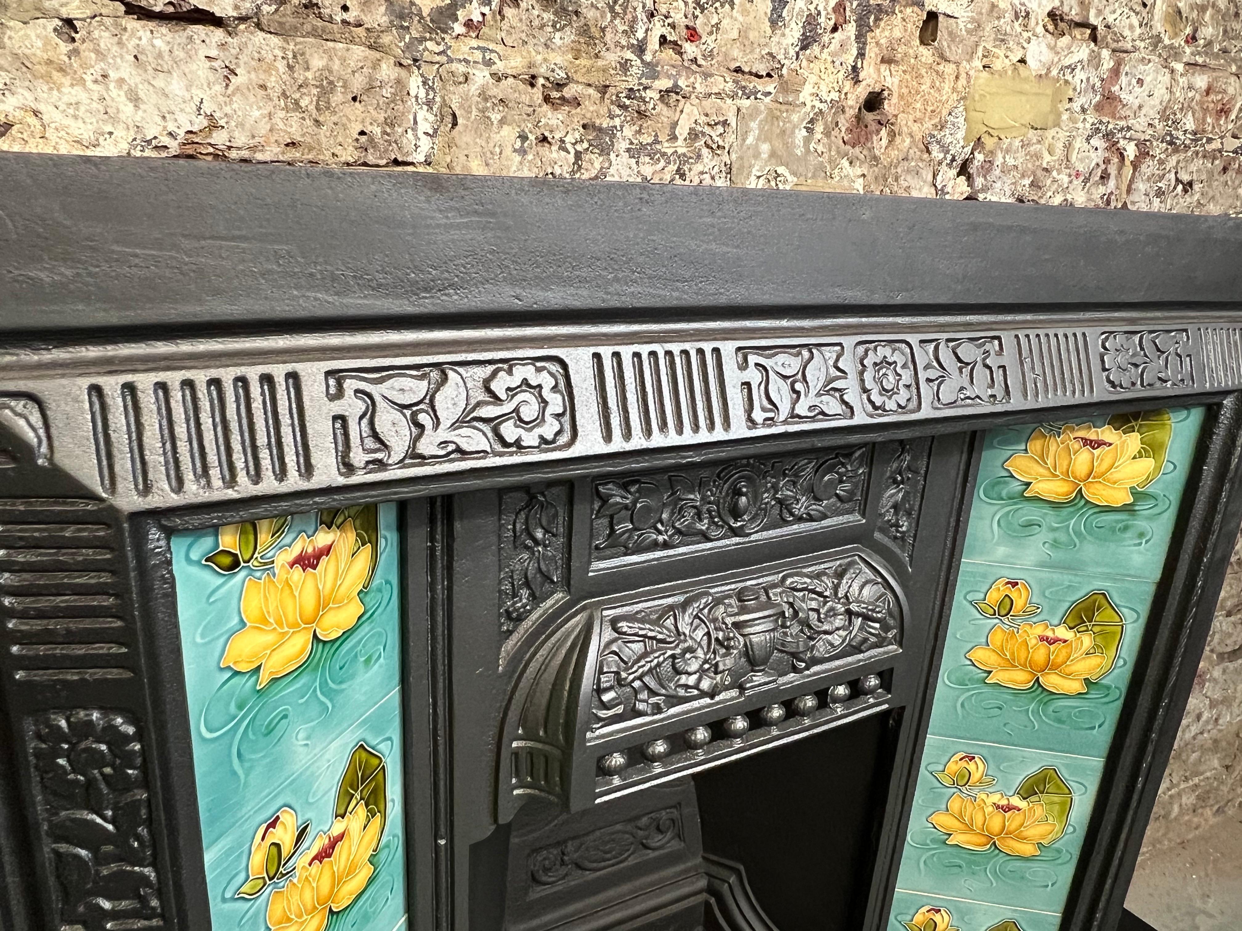 Chimenea de hierro fundido del siglo XIX en venta 2