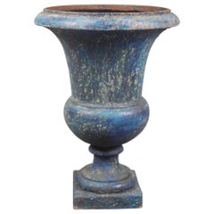 Antique 19th Century Cast Iron Urn