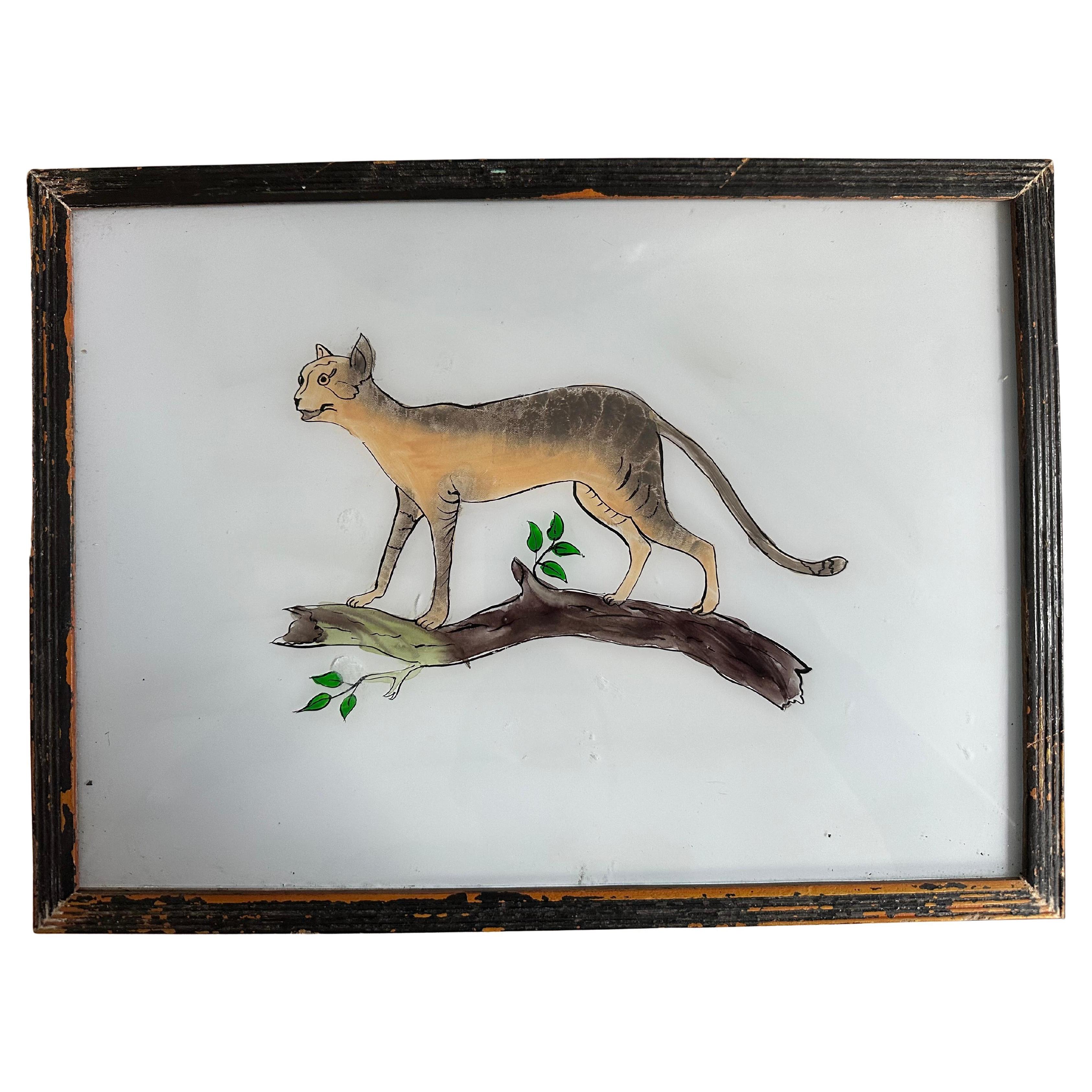 "Retrato de gato del siglo XIX: Arte felino lleno de gracia"