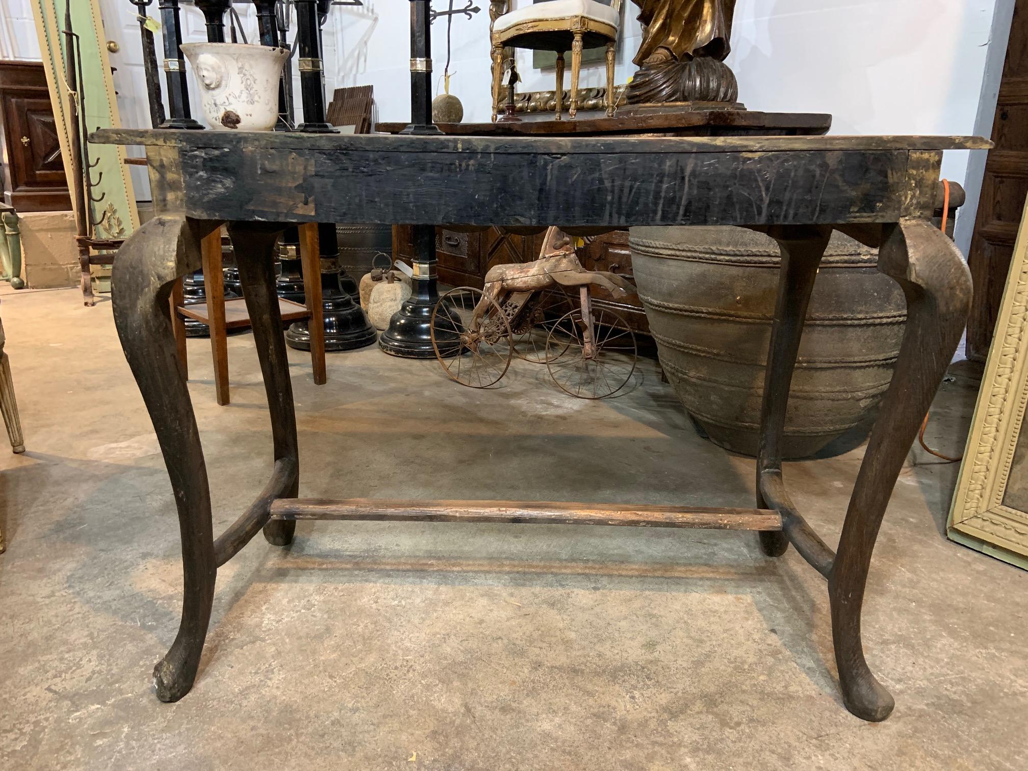 Wood 19th Century Catalan Console Table
