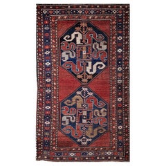 19th Century Caucasian Cloudband Kazak