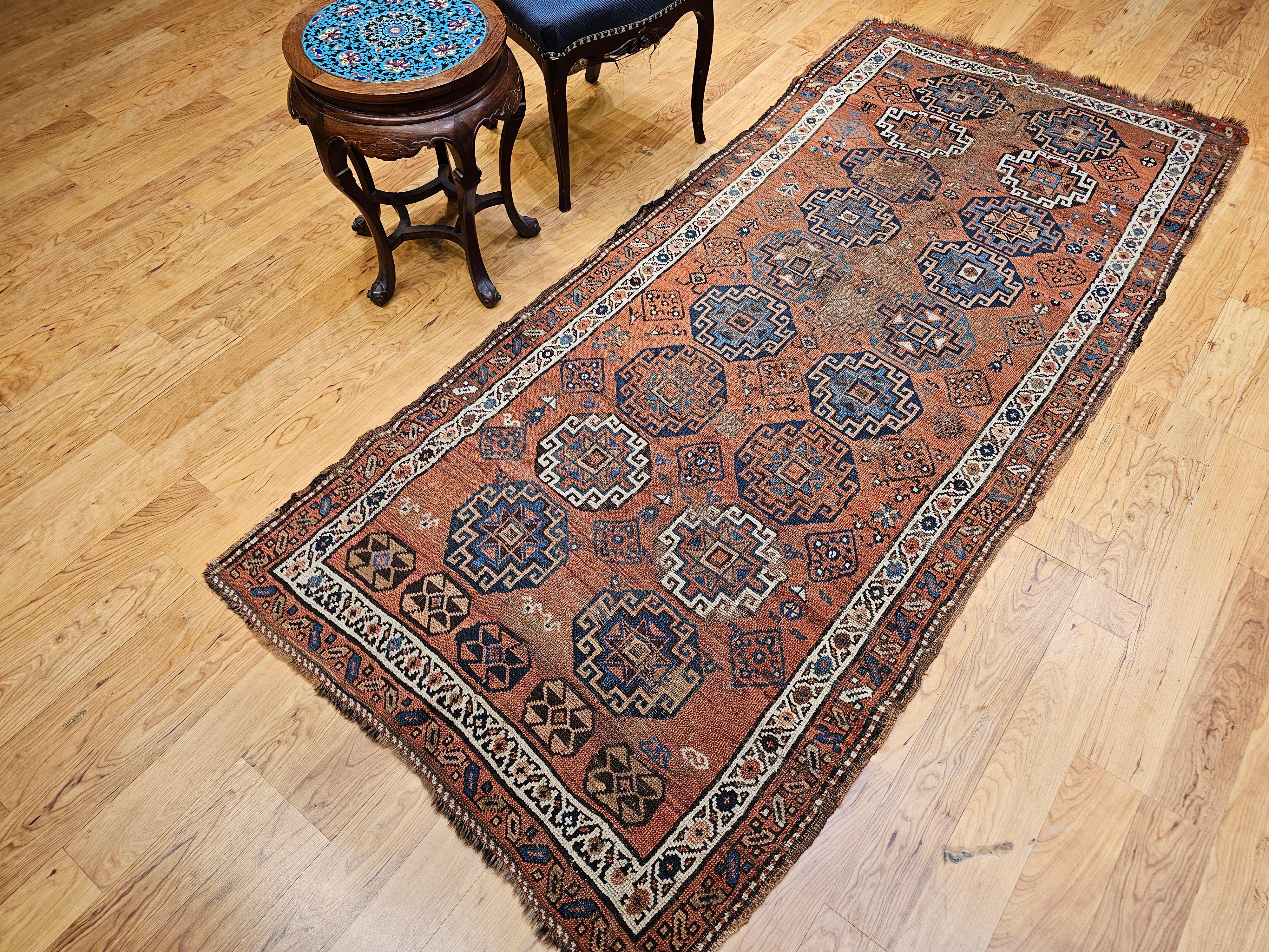 Tapis du Karabagh caucasien du 19ème siècle en vente 9