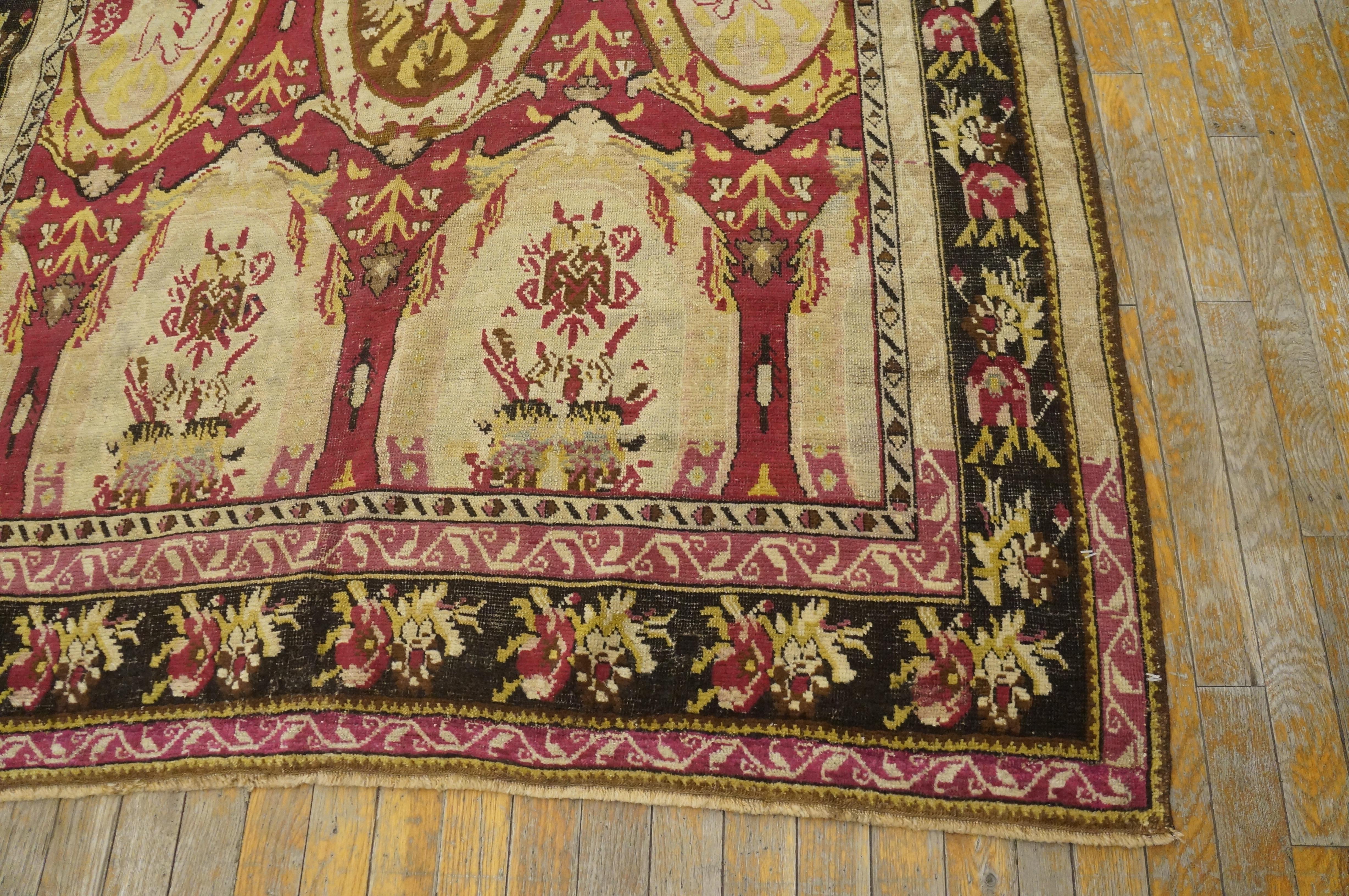 Fine XIX secolo Tappeto Karabagh del XIX secolo ( 4'10