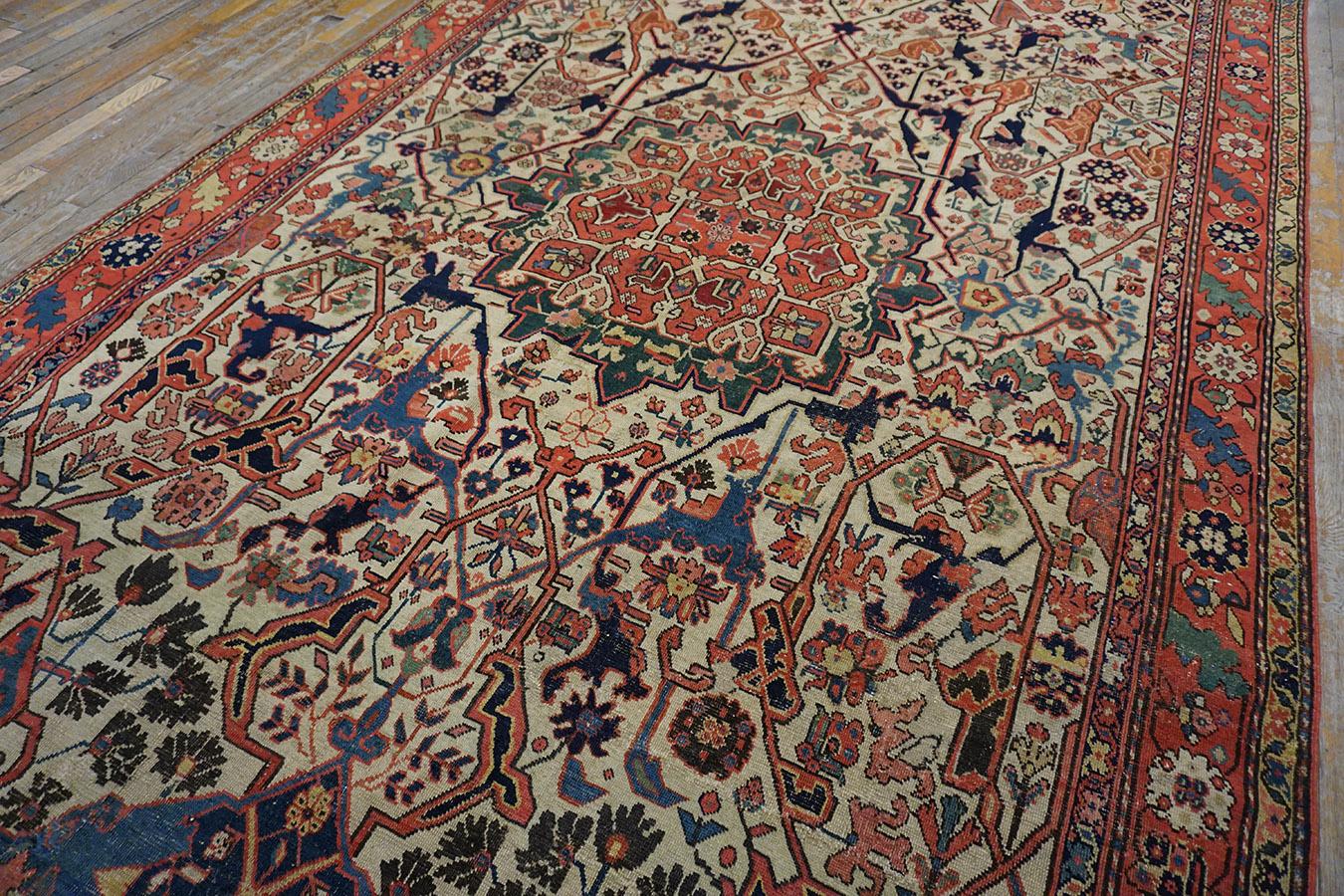 19th Century Caucasian Karabagh Gallery Carpet ( 7' x 15'9