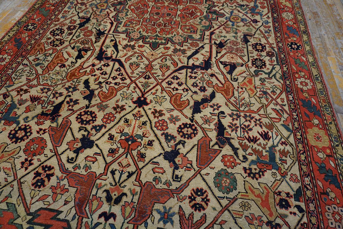 Mid-19th Century 19th Century Caucasian Karabagh Gallery Carpet ( 7' x 15'9