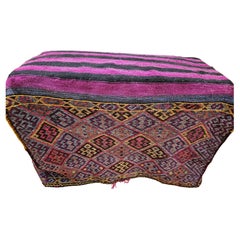 19th Century Caucasian Karabagh Soumak Mafrash Tribal Cargo Bag