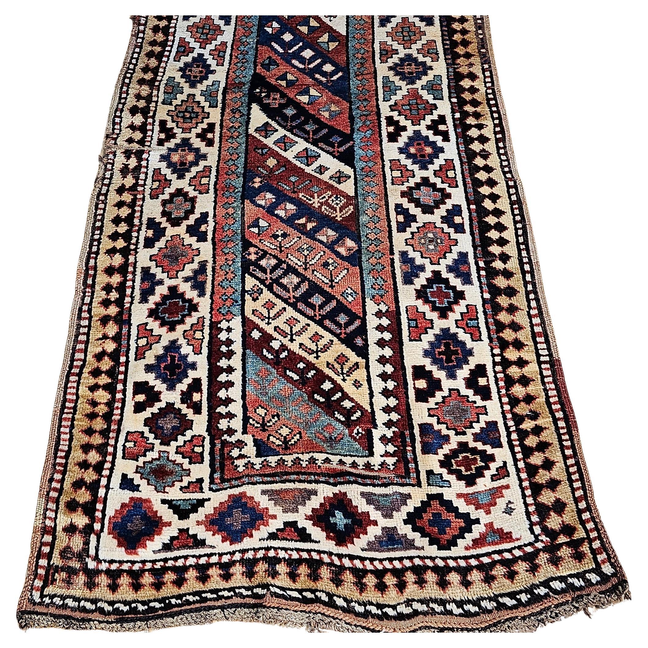Kaukasischer Kazak-Läufer aus dem 19.