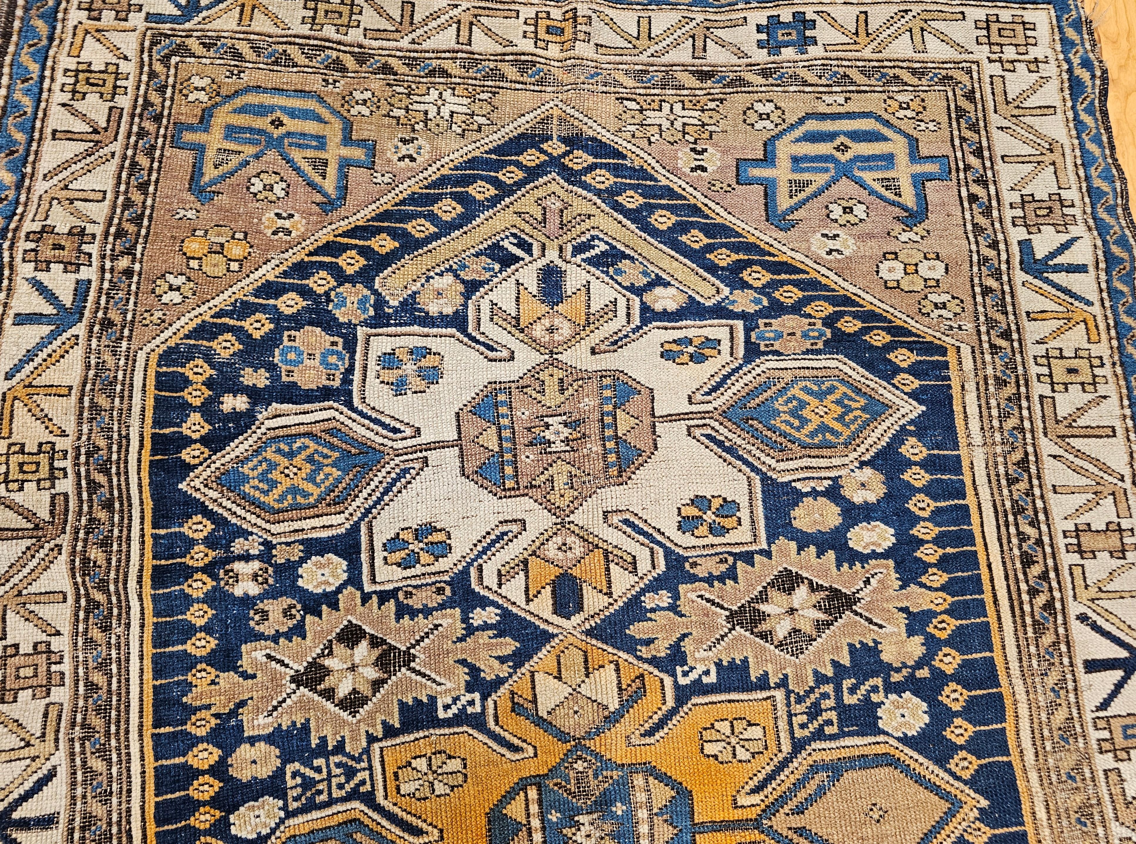 Caucasien Tapis Shirvan du Caucase du 19ème siècle en vente