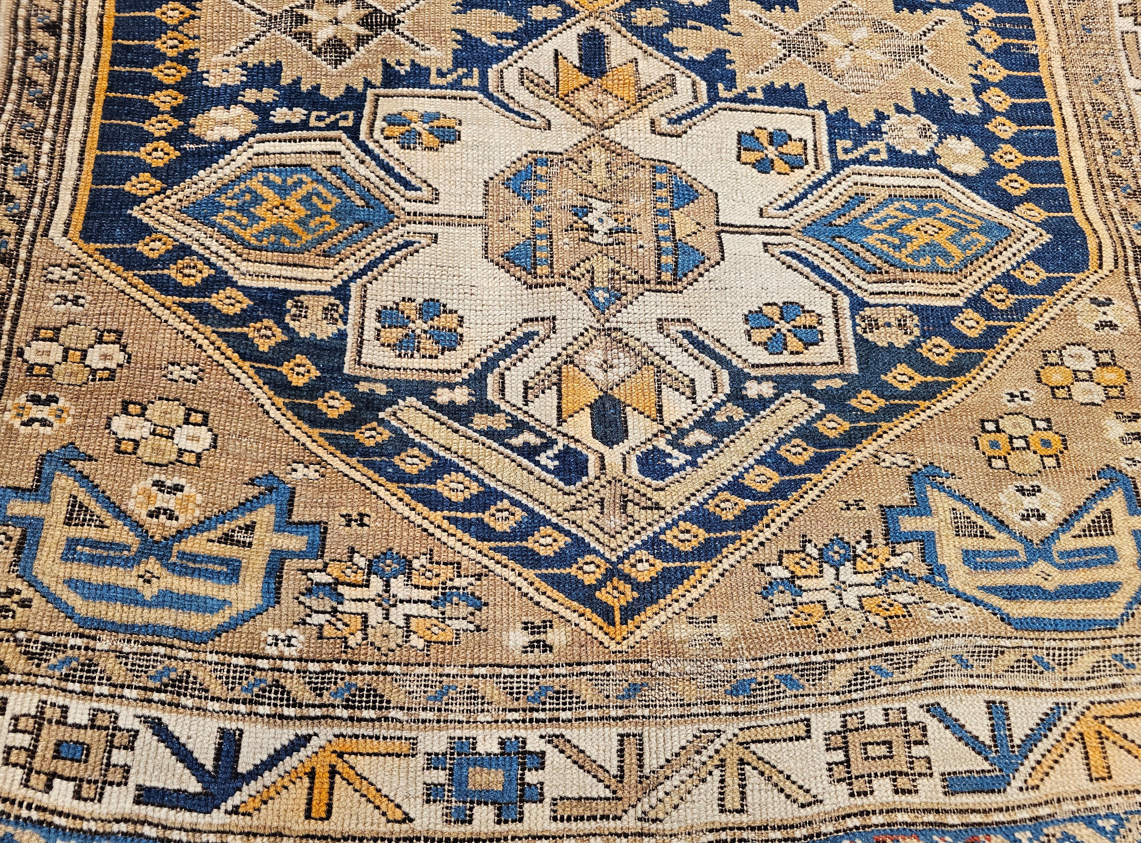 Tapis Shirvan du Caucase du 19ème siècle en vente 2