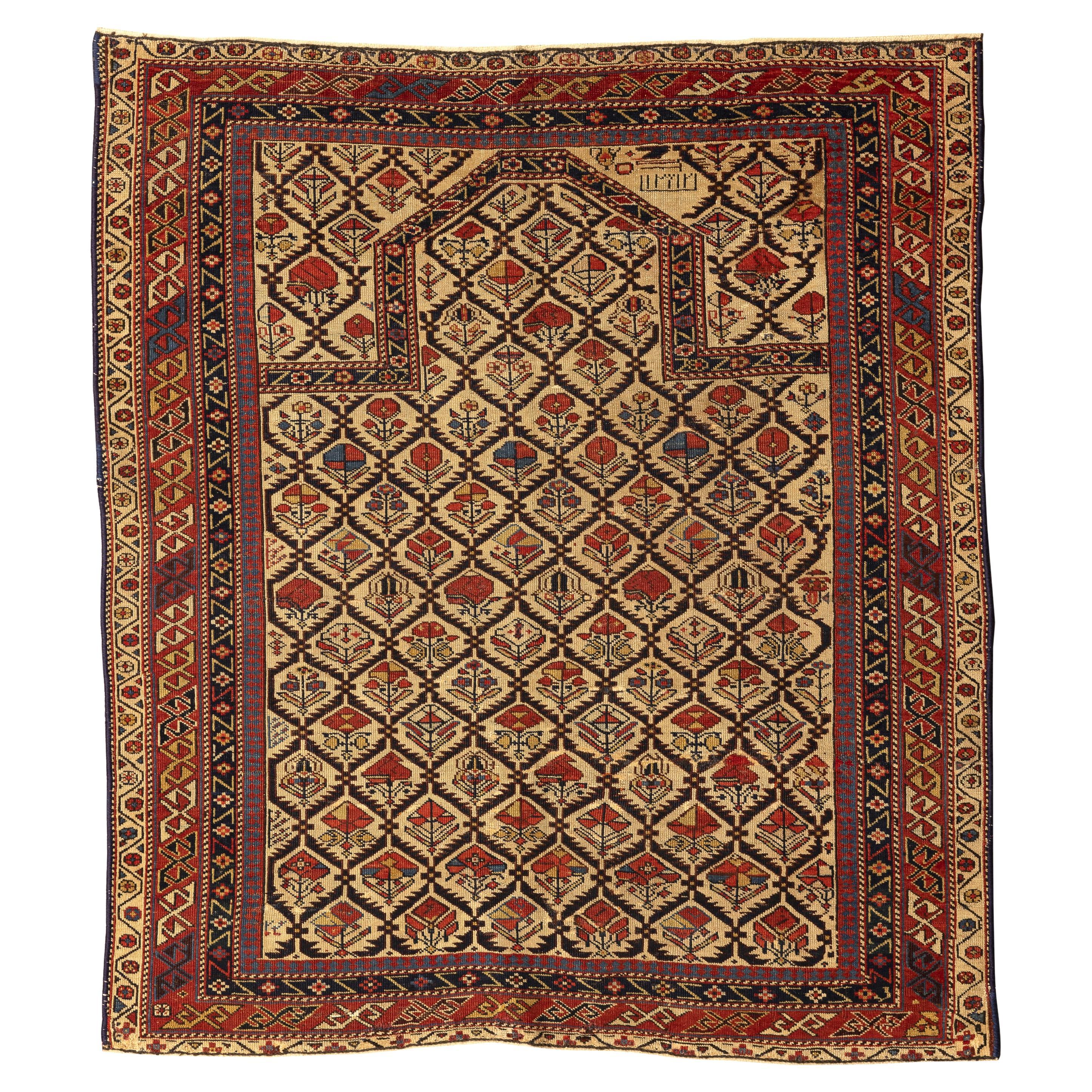 19th Century Antique Caucasian Shirvan
