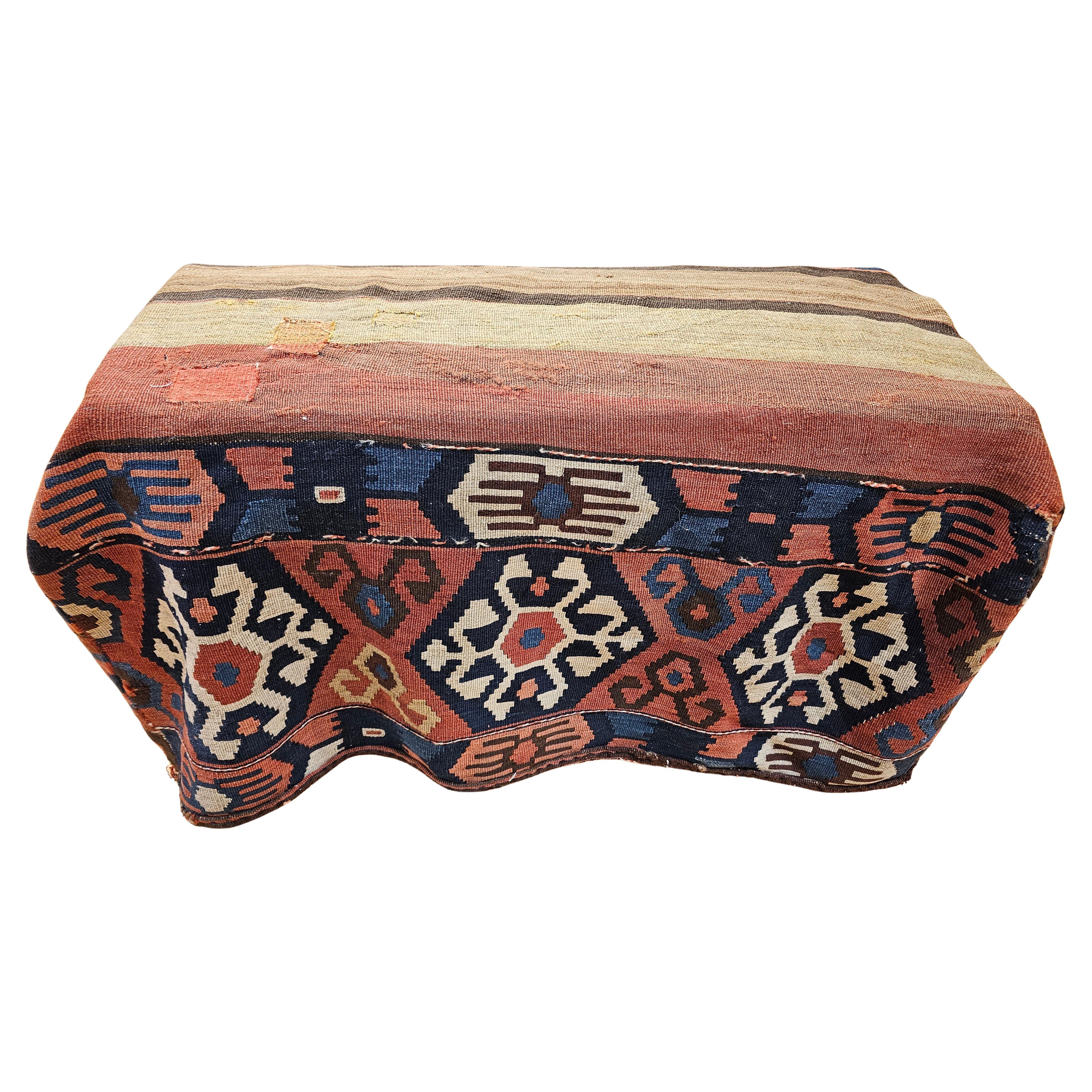 19th Century Caucasian Shirvan Mafrash Tribal Cargo Bag