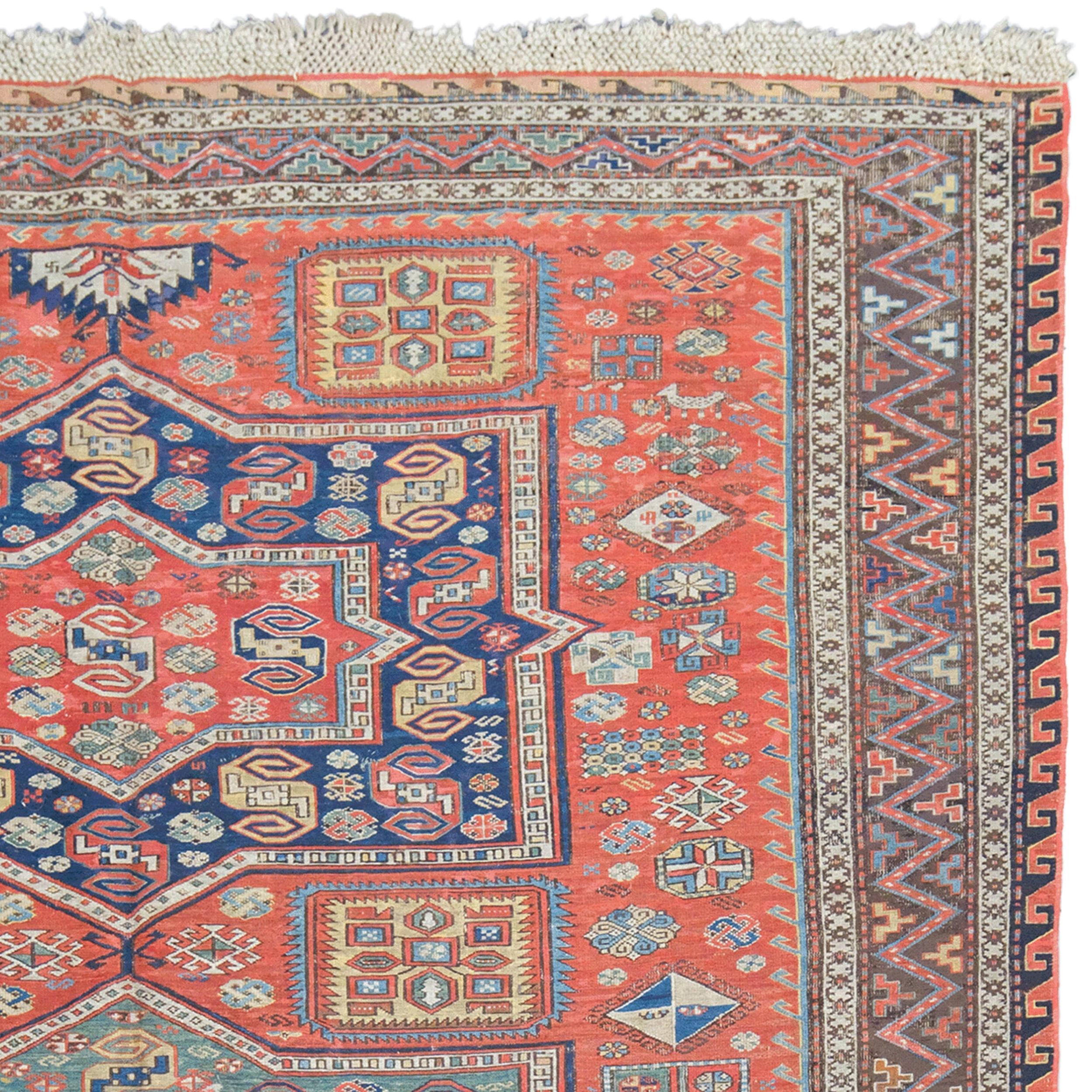 Sumak du Caucase du 19ème siècle Bon état - En vente à Sultanahmet, 34