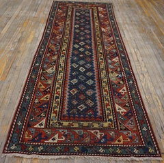 19th Century Caucasian Talish Carpet ( 3'8" x 9'4" - 112 x 285 )