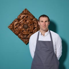 19th Century Ceiling Rose From Loch Ness Abbey