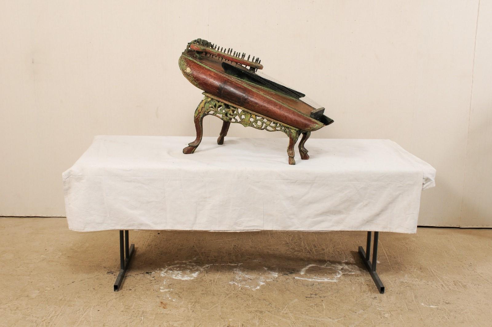 19th Century Celempung Musical Instrument from Java, Indonesia 2