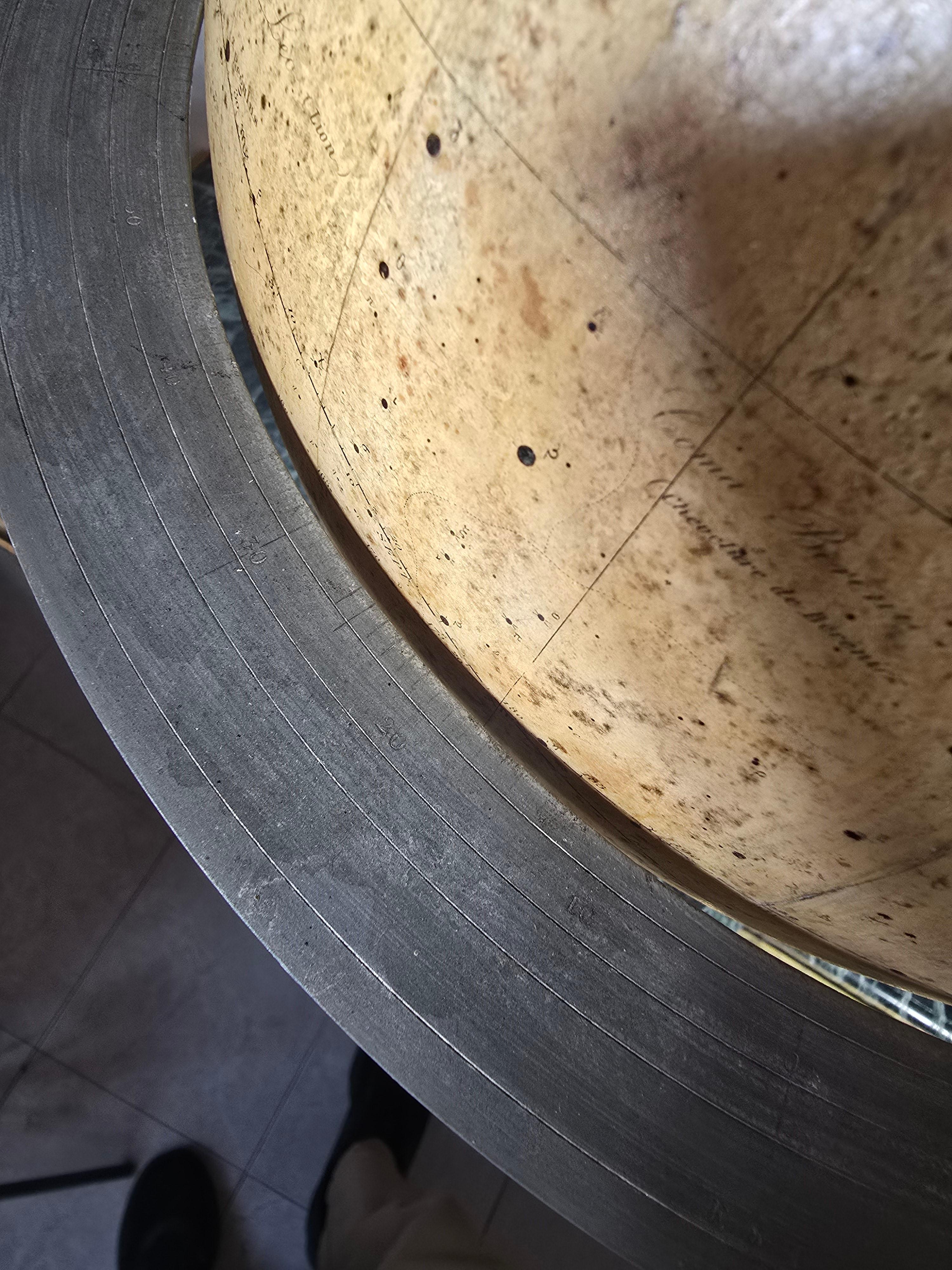 19th Century Celestial Globe by Charles Dien, Signed and Dedicated to M. A. Bouv For Sale 3