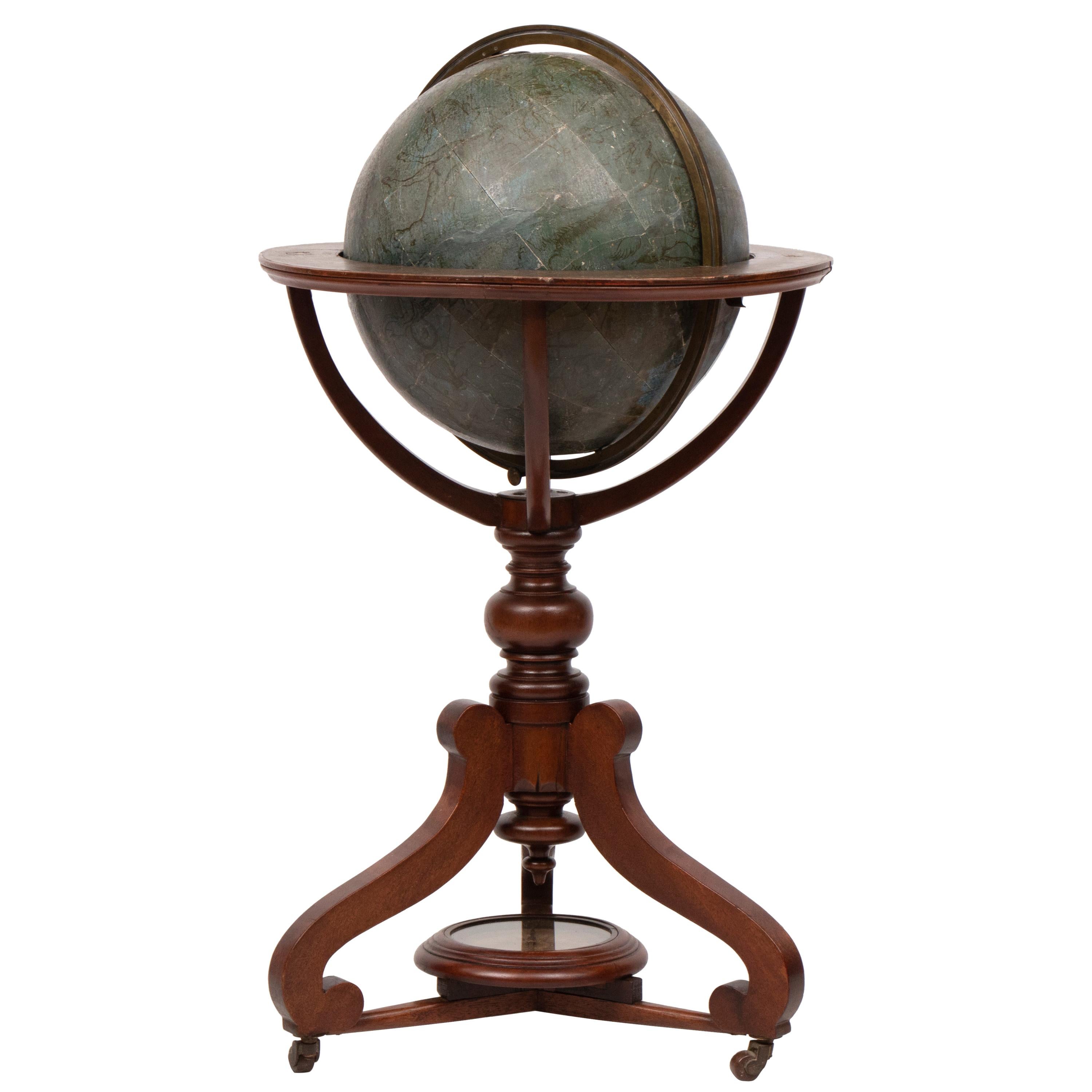 19th Century Celestial Globe by W & A K Johnston, Edinburgh
