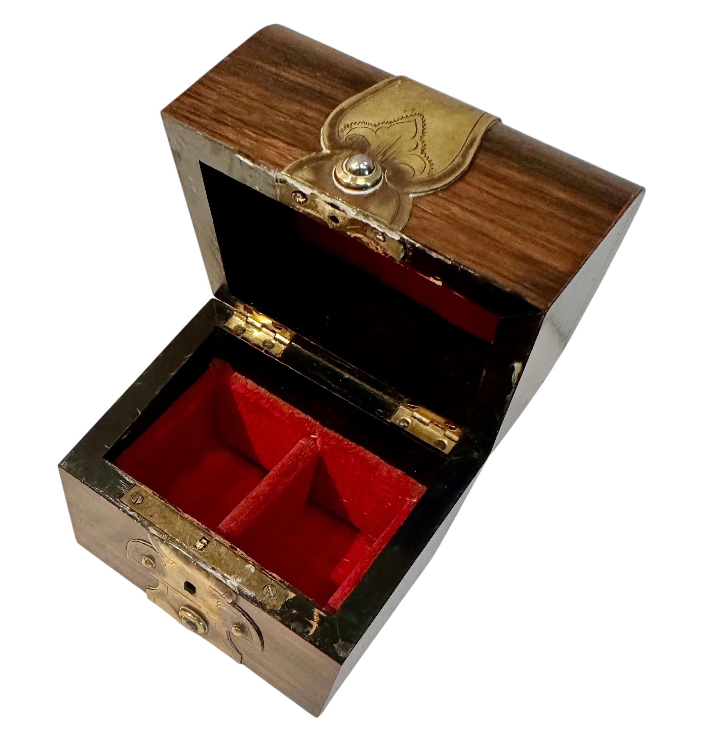 Cent-Box aus dem 19. Jahrhundert (Messing) im Angebot