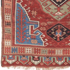 19th Century Central Anatolian Konya Karapınar Rug