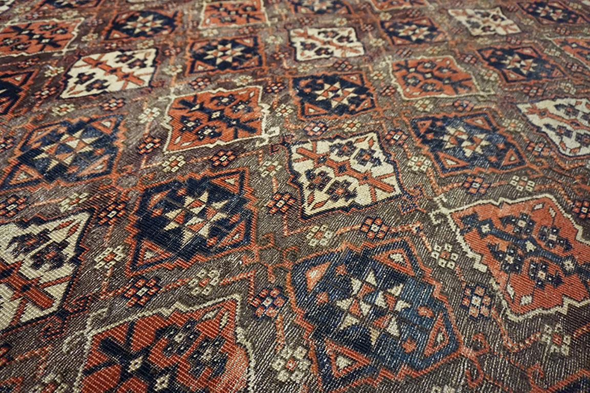 19th Century Central Asian Chodor Turkmen Carpet For Sale 4