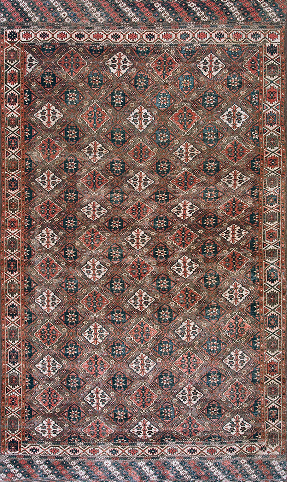 19th Century Central Asian Chodor Turkmen Carpet