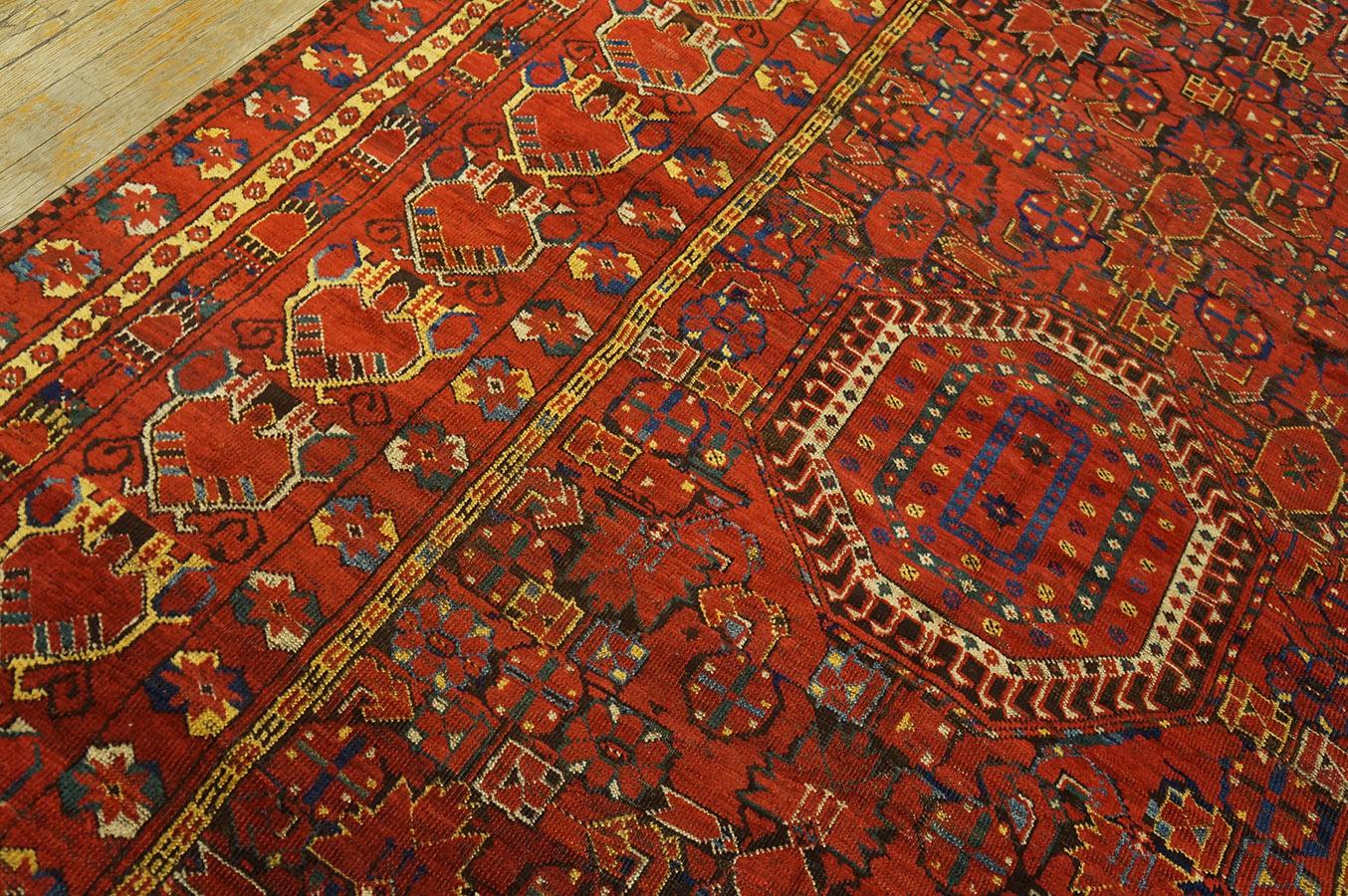 19th Century Central Asian Ersari-Beshir Gallery Carpet (6'6