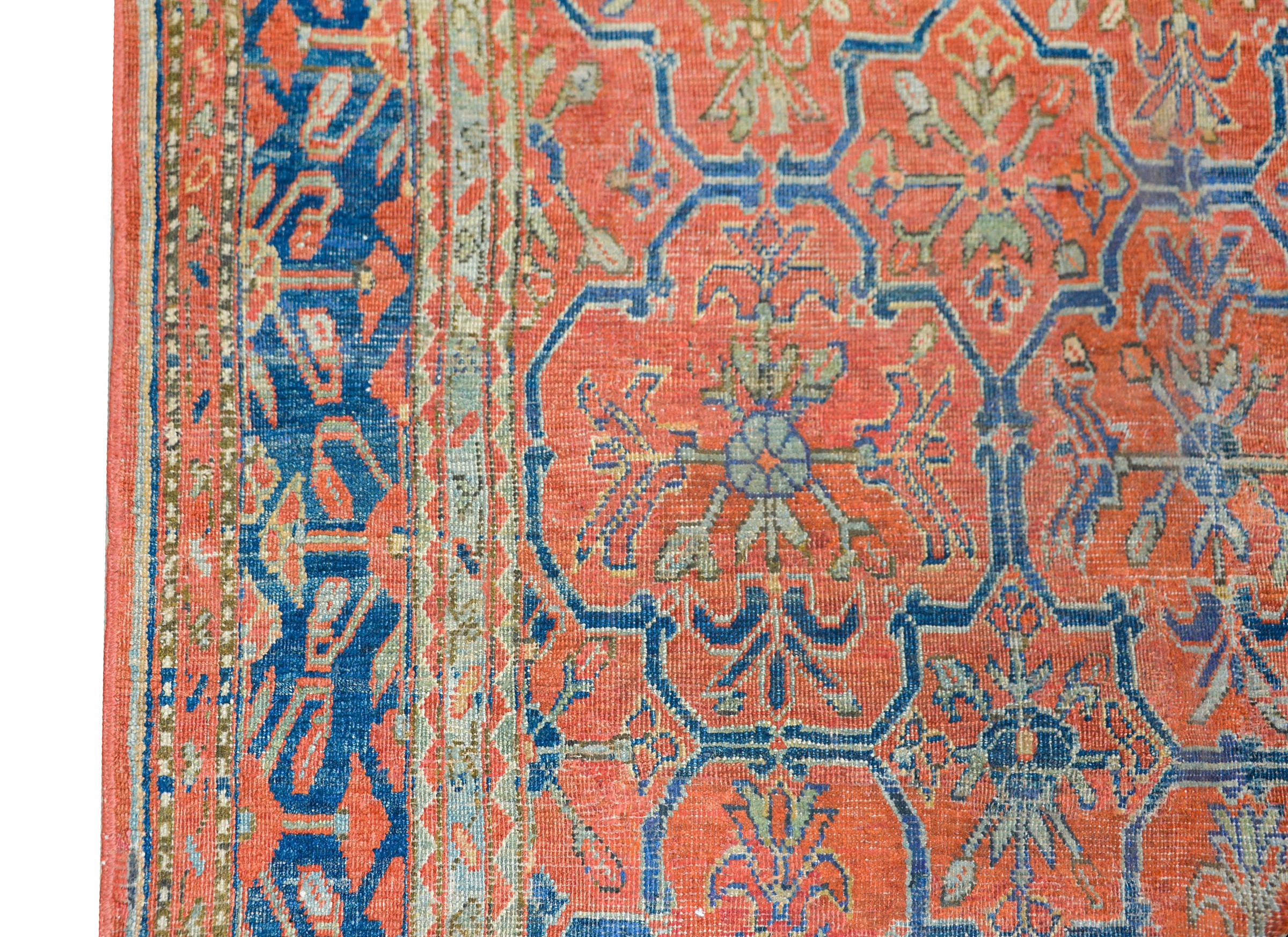 Noué à la main Tapis d'Asie centrale du XIXe siècle en vente
