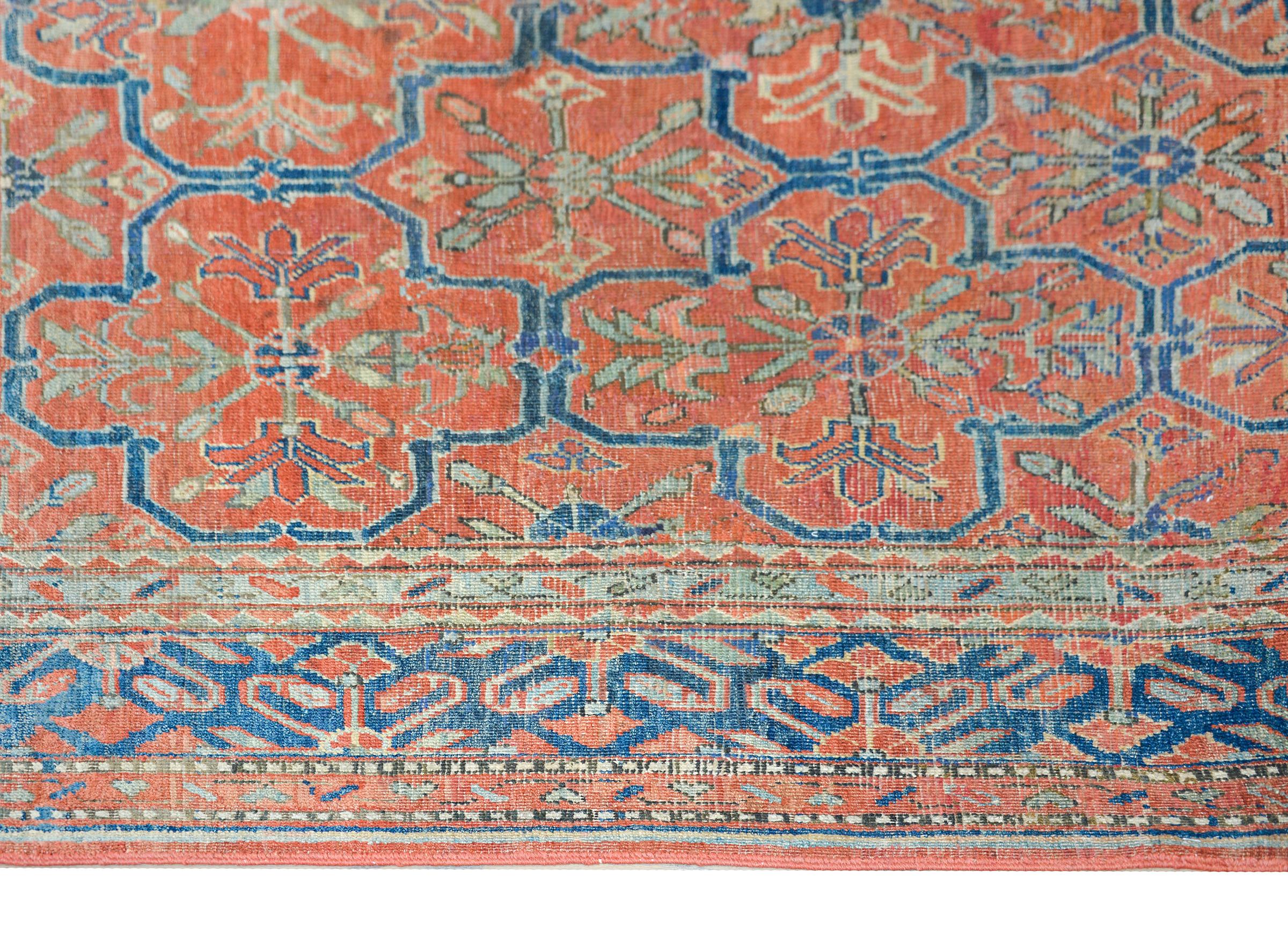 Wool 19th Century Central Asian Rug For Sale