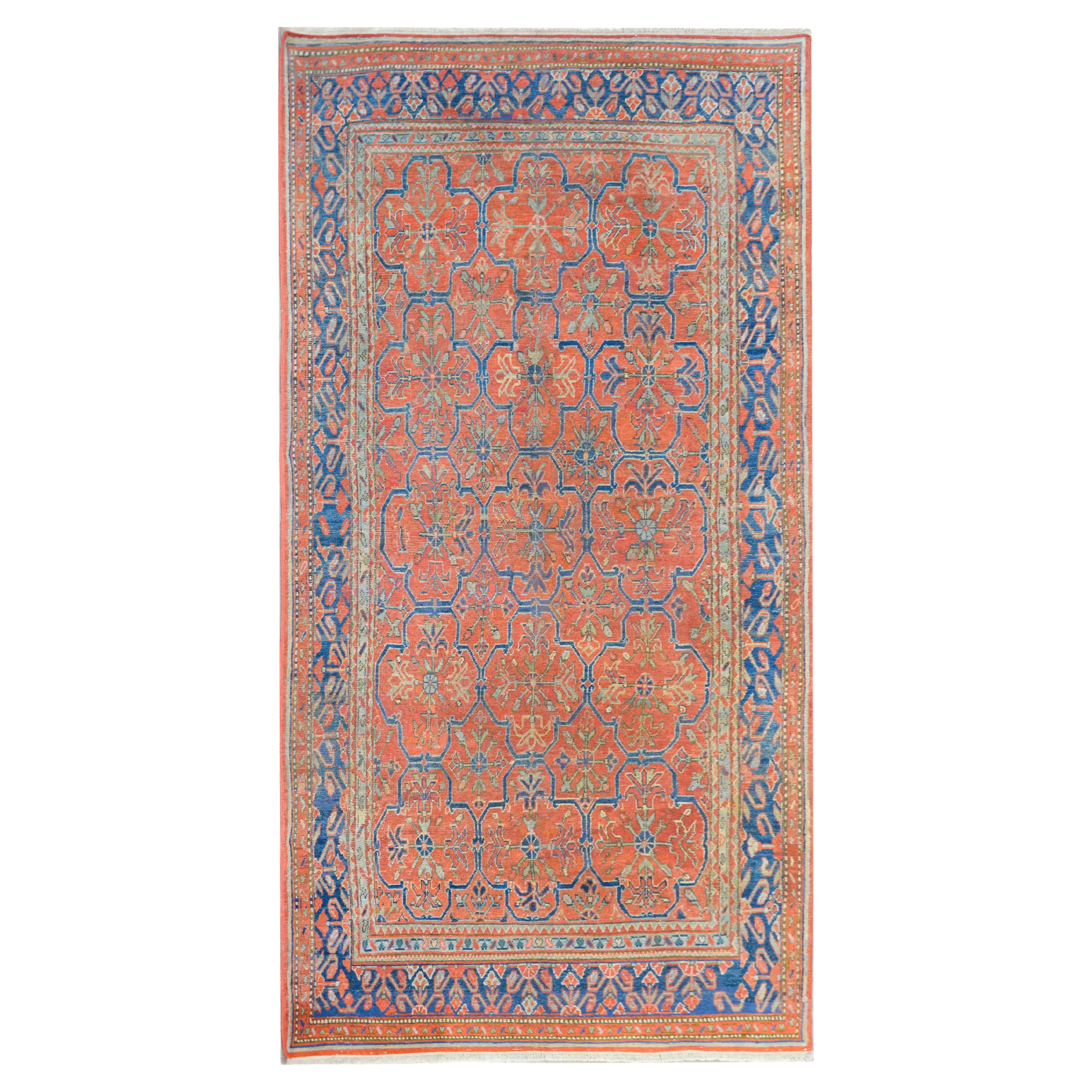 19th Century Central Asian Rug For Sale