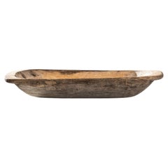 19th Century Central European Wooden Dough Bowl