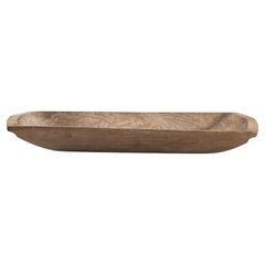 19th Century Central European Wooden Dough Bowl