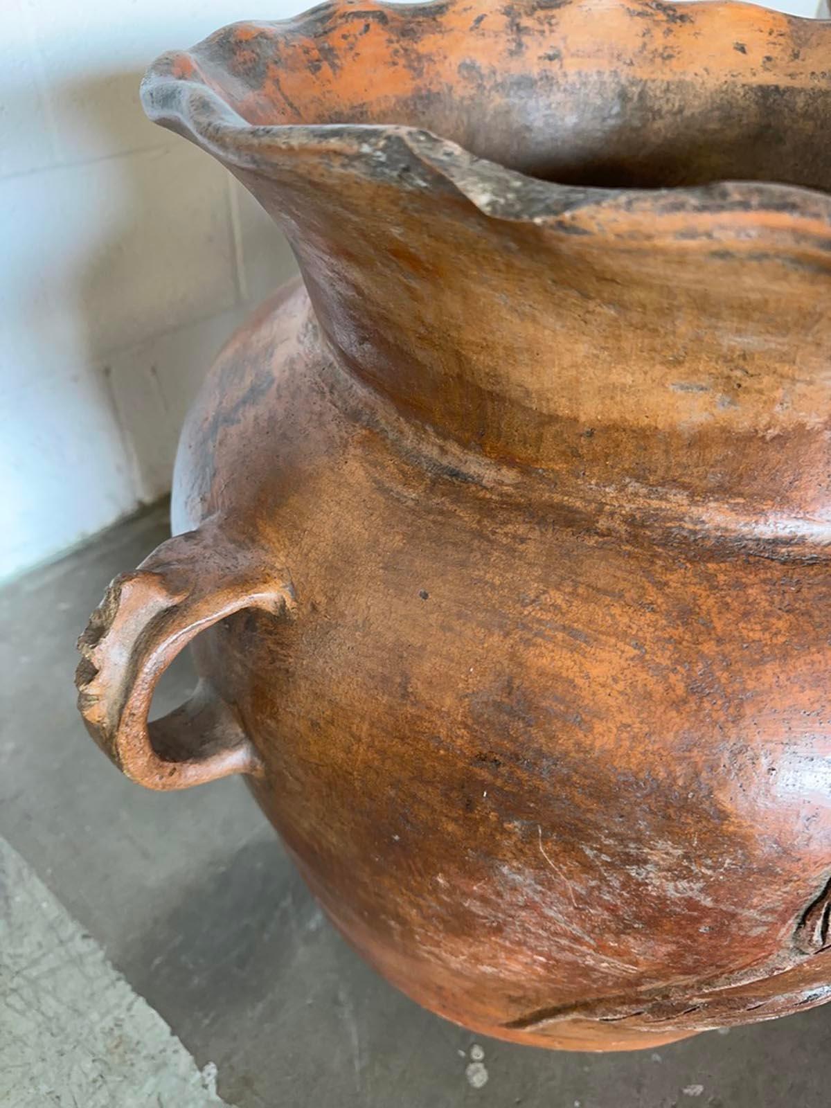 19th Century Ceramic Floreros - Water Storage Pots For Sale 8