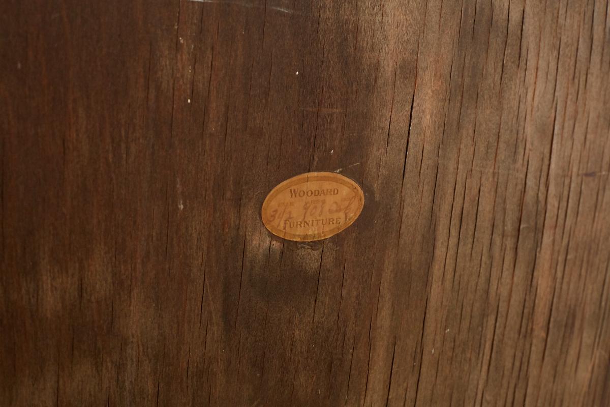 19th Century Cerused Oak Highboy Dresser by Woodard 8