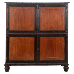 19th Century Ceylonese Colonial Four Door Cabinet