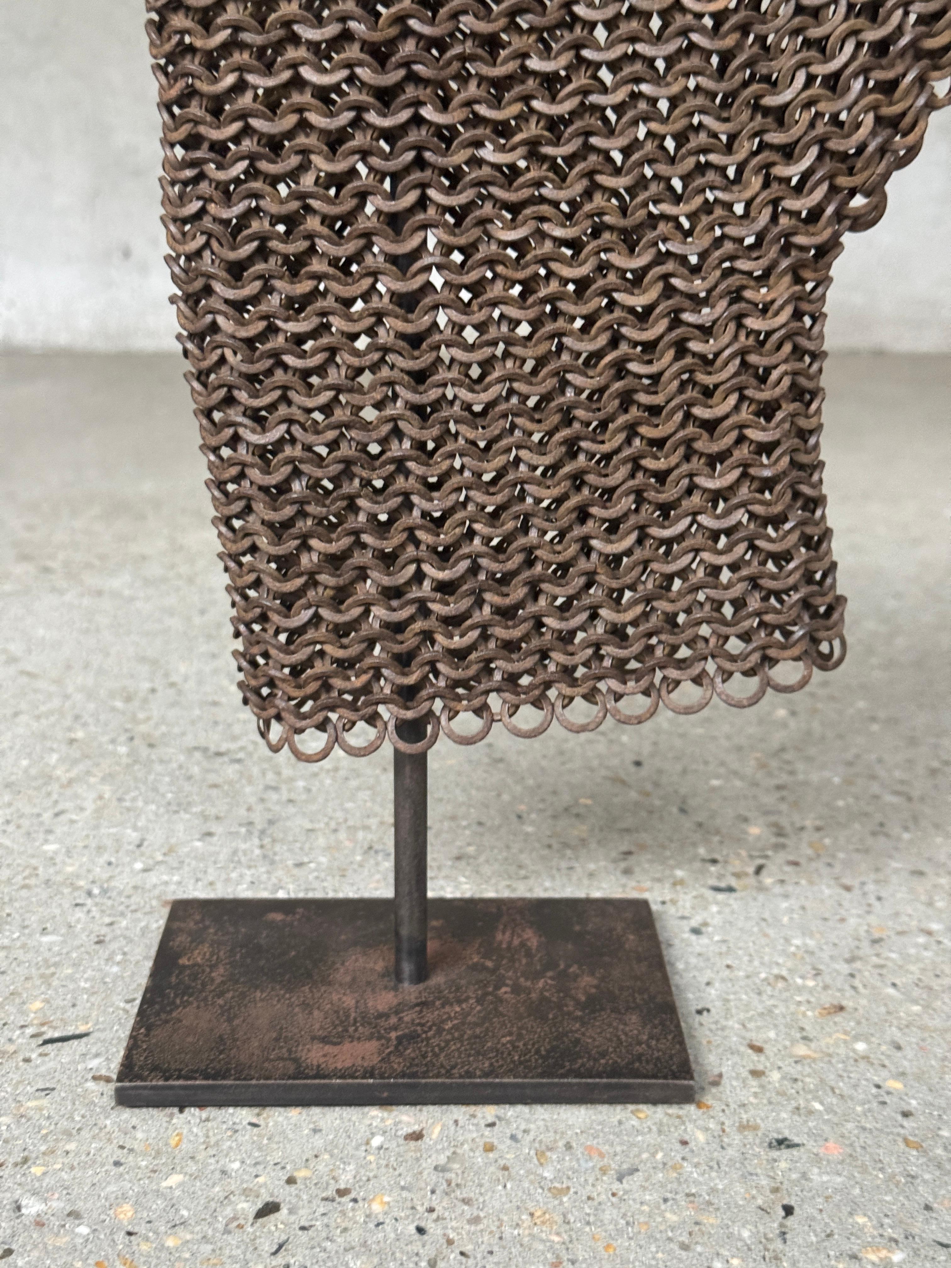 Guanto d'armatura in cotta di maglia del XIX secolo proveniente dall'Argentina in vendita 6