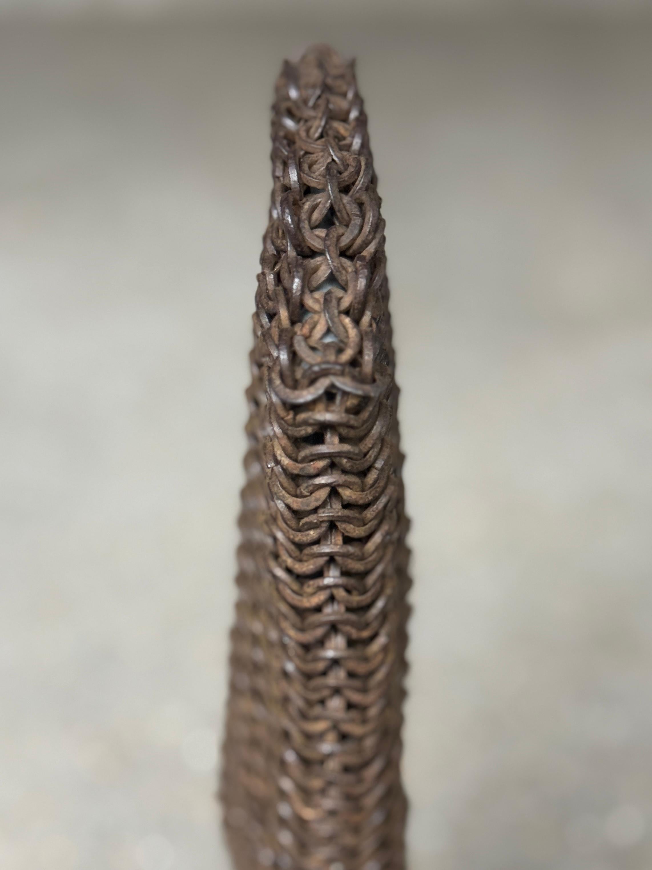 Guanto d'armatura in cotta di maglia del XIX secolo proveniente dall'Argentina in vendita 9