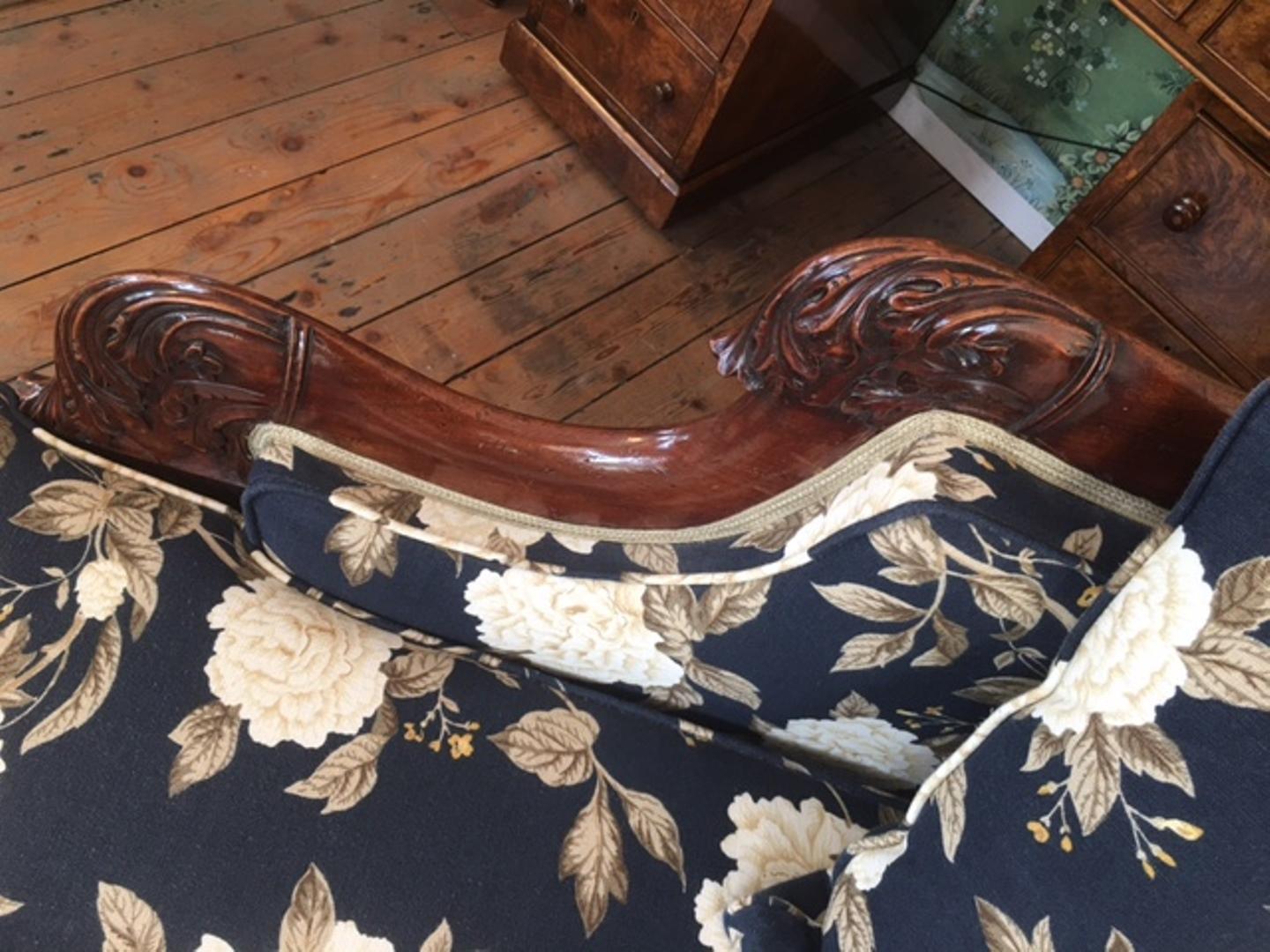Mid-19th Century 19th Century Chaisse Longue Sofa