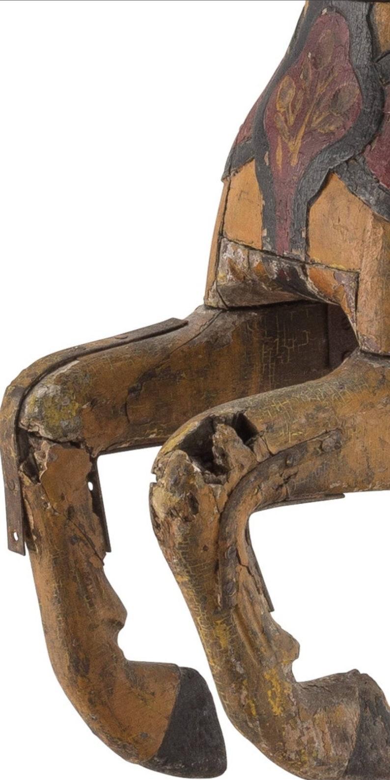 Wood 19th Century Charles Dare American Carousel Horse