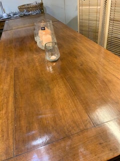 19th Century Cherry Double Extending Table