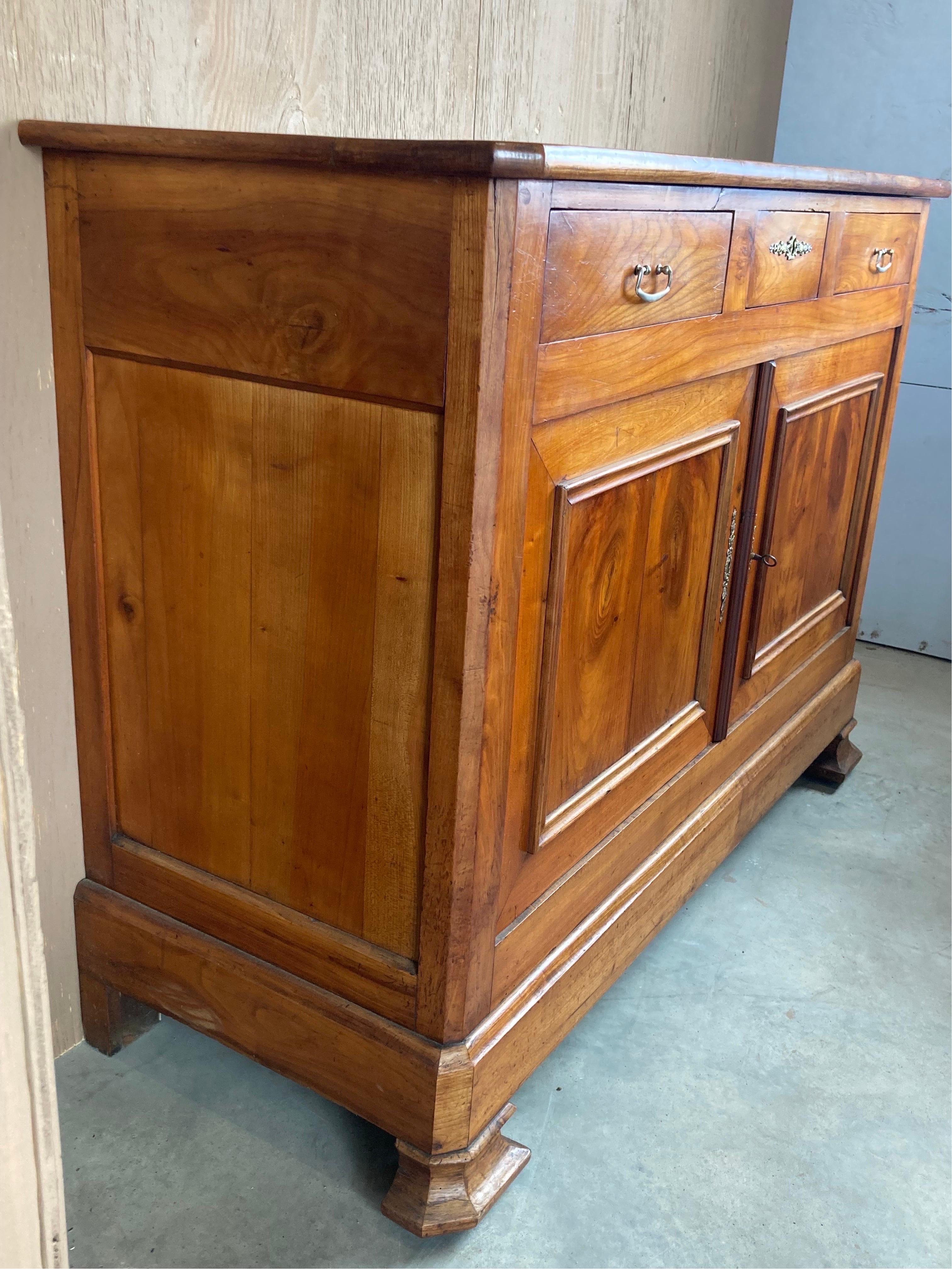 19th Century Cherry Louis Philippe Buffet / Sideboard 4