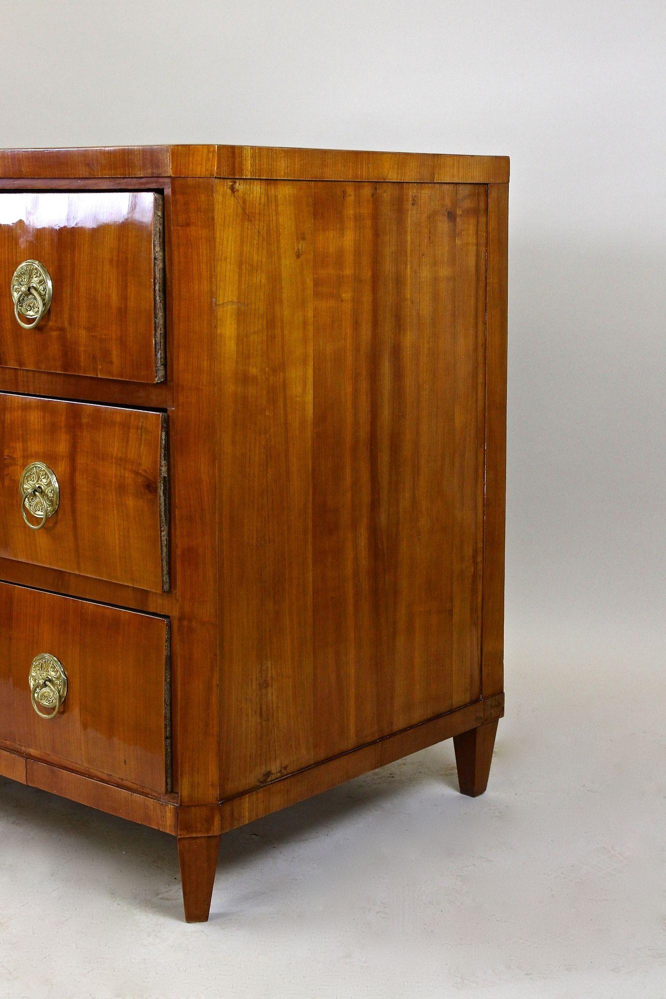 Commode Biedermeier en merisier du XIXe siècle, Autriche vers 1830 en vente 11
