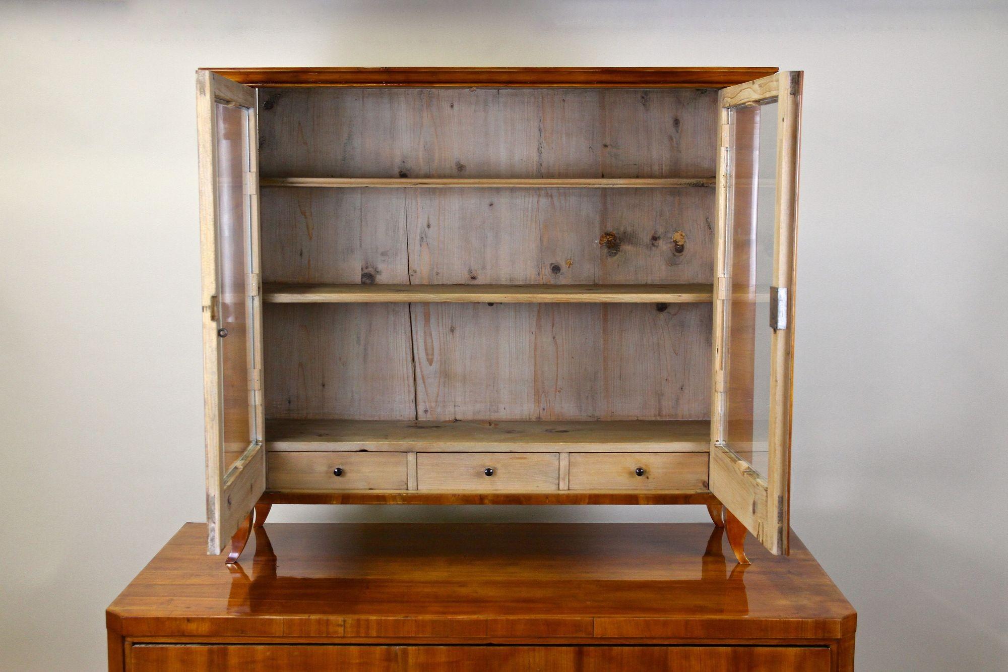 Commode Biedermeier en merisier du XIXe siècle, Autriche vers 1830 en vente 3