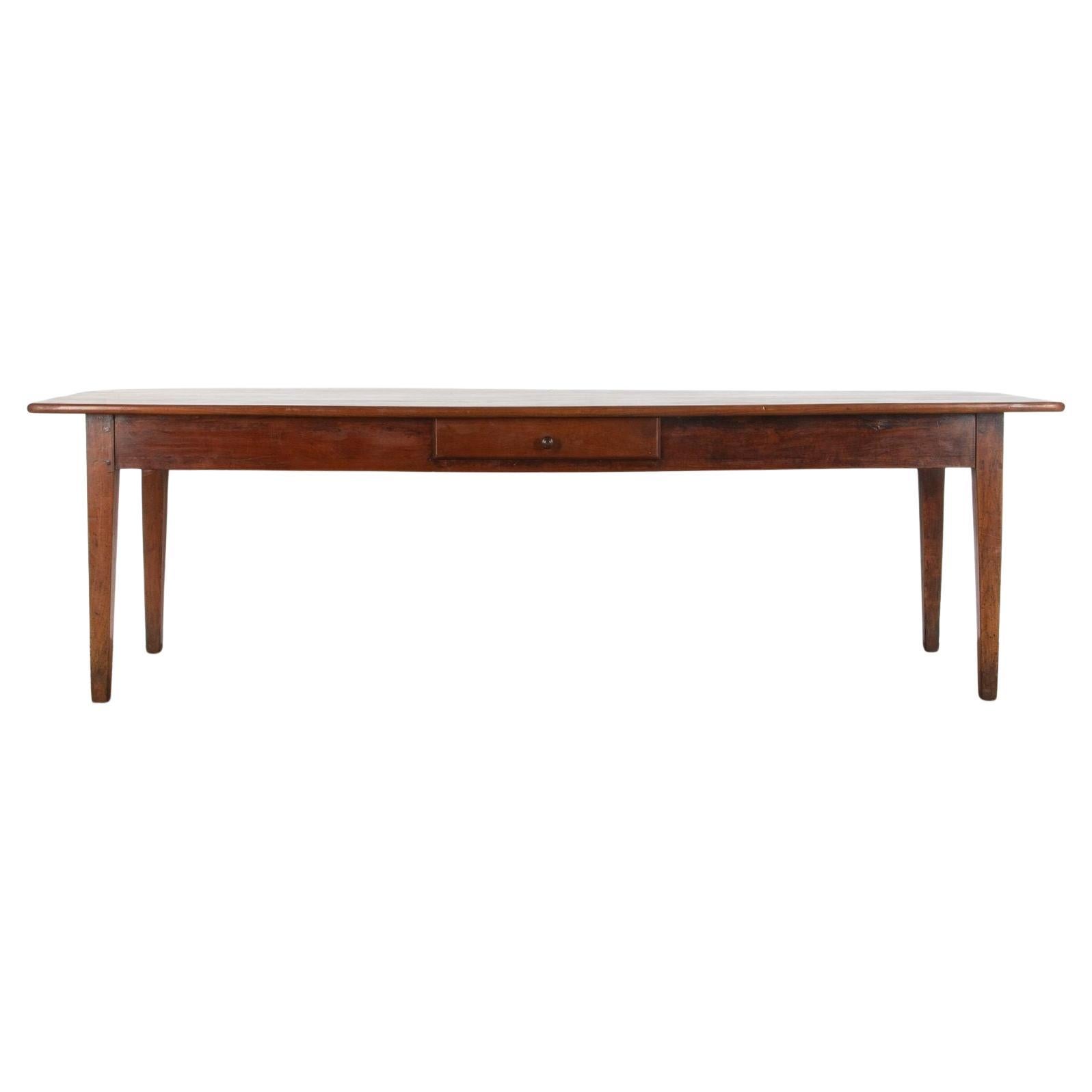 19th Century Cherrywood Farmhouse Table