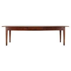 Antique 19th Century Cherrywood Farmhouse Table