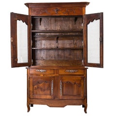 19th Century Cherrywood French Cabinet