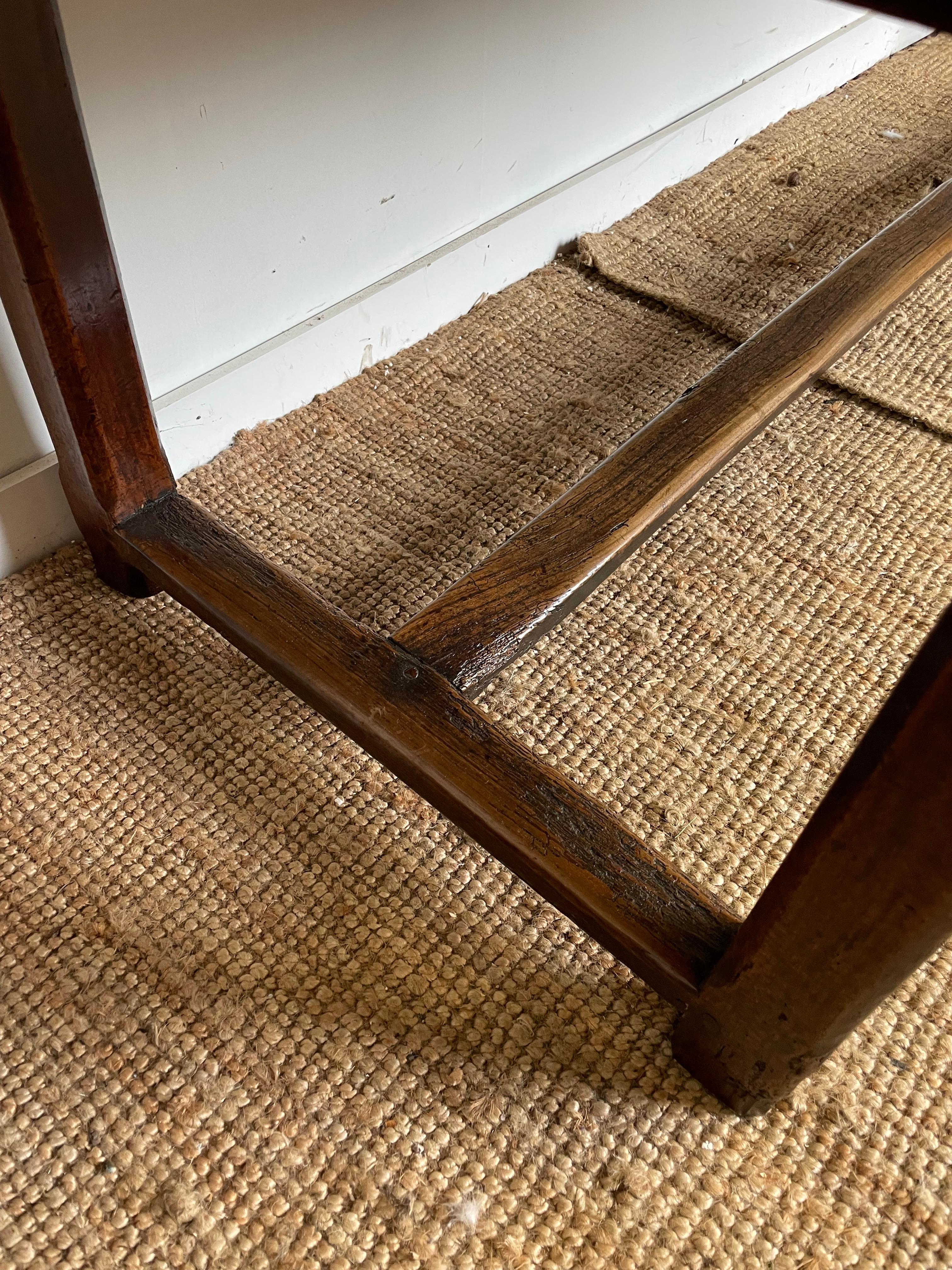 19th century Cherrywood French farmhouse table 2.5 meters For Sale 7