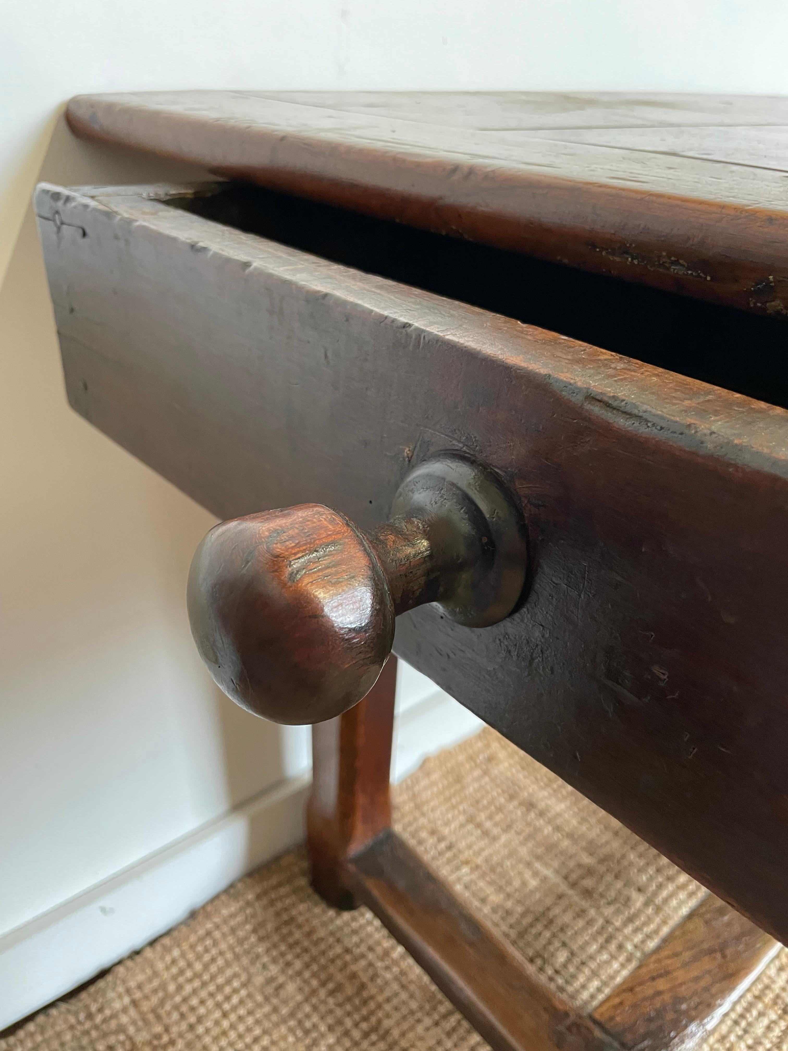 19th century Cherrywood French farmhouse table 2.5 meters For Sale 12