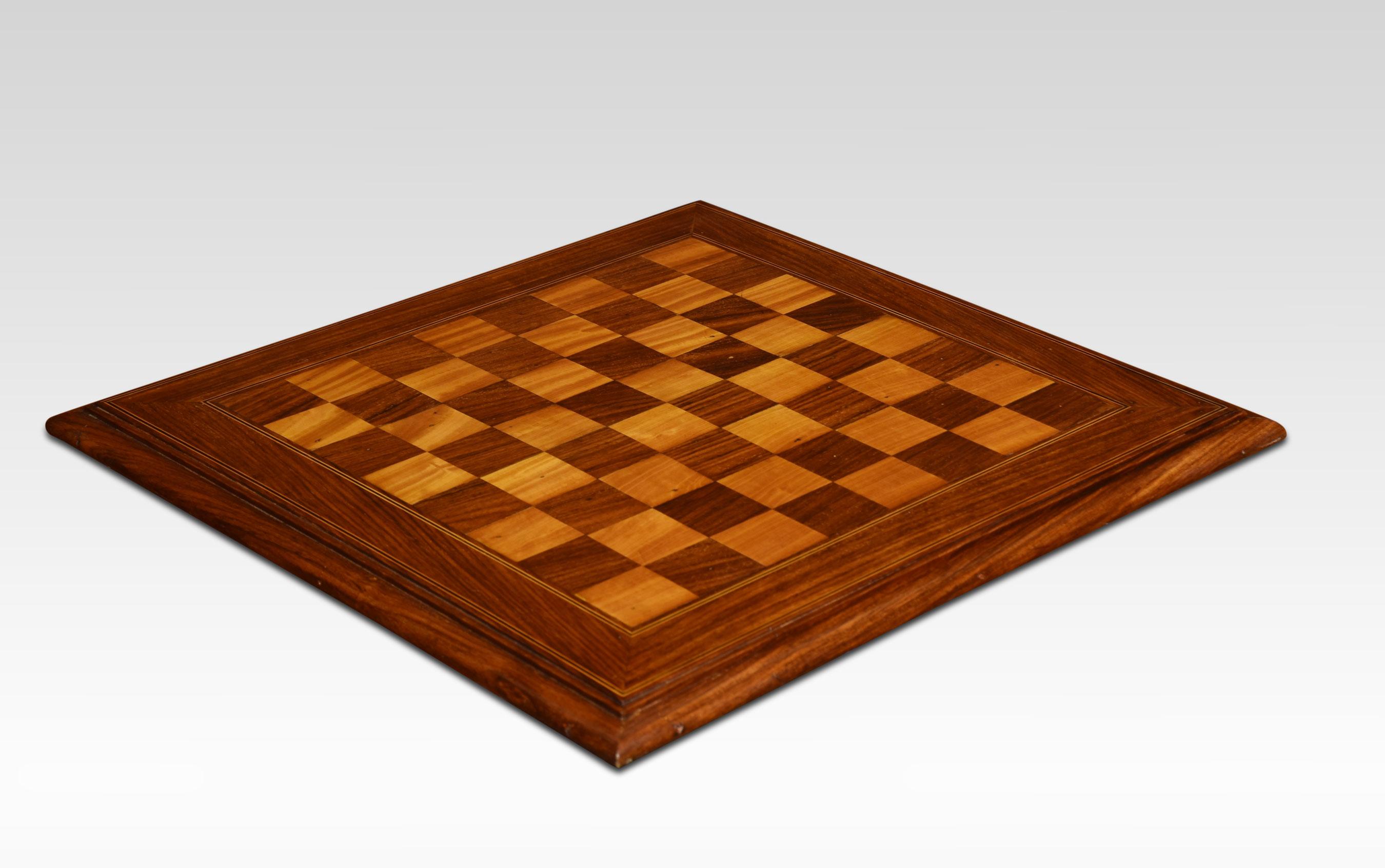 19th Century Chess Board In Good Condition In Cheshire, GB
