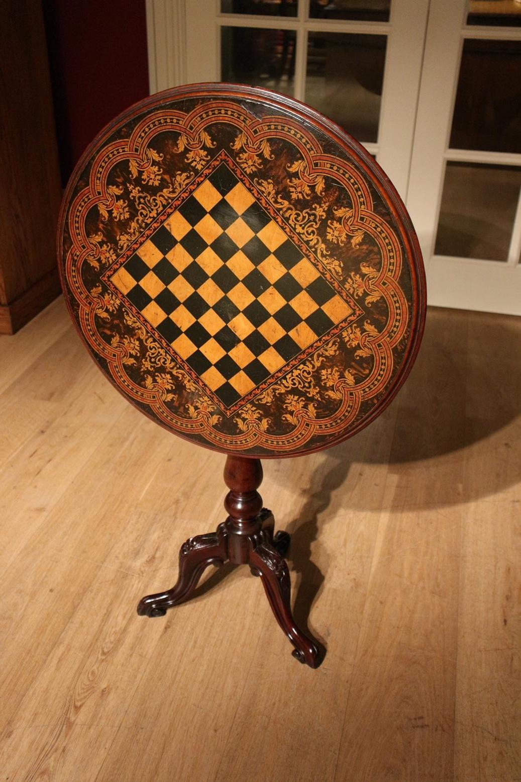 19th Century Chess Table 4